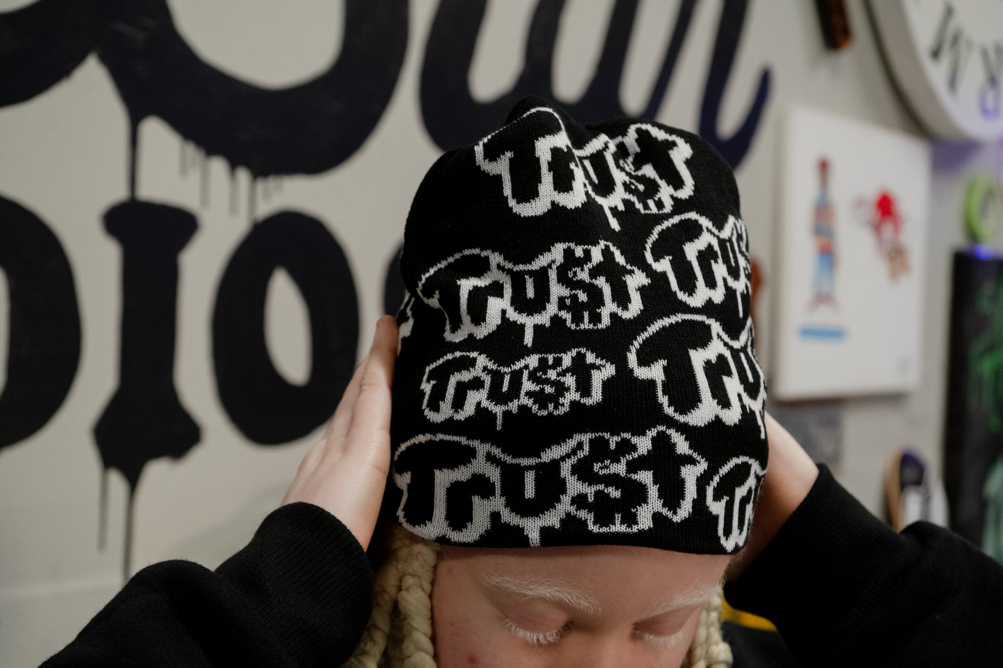 Reversible Scattered Beanie
