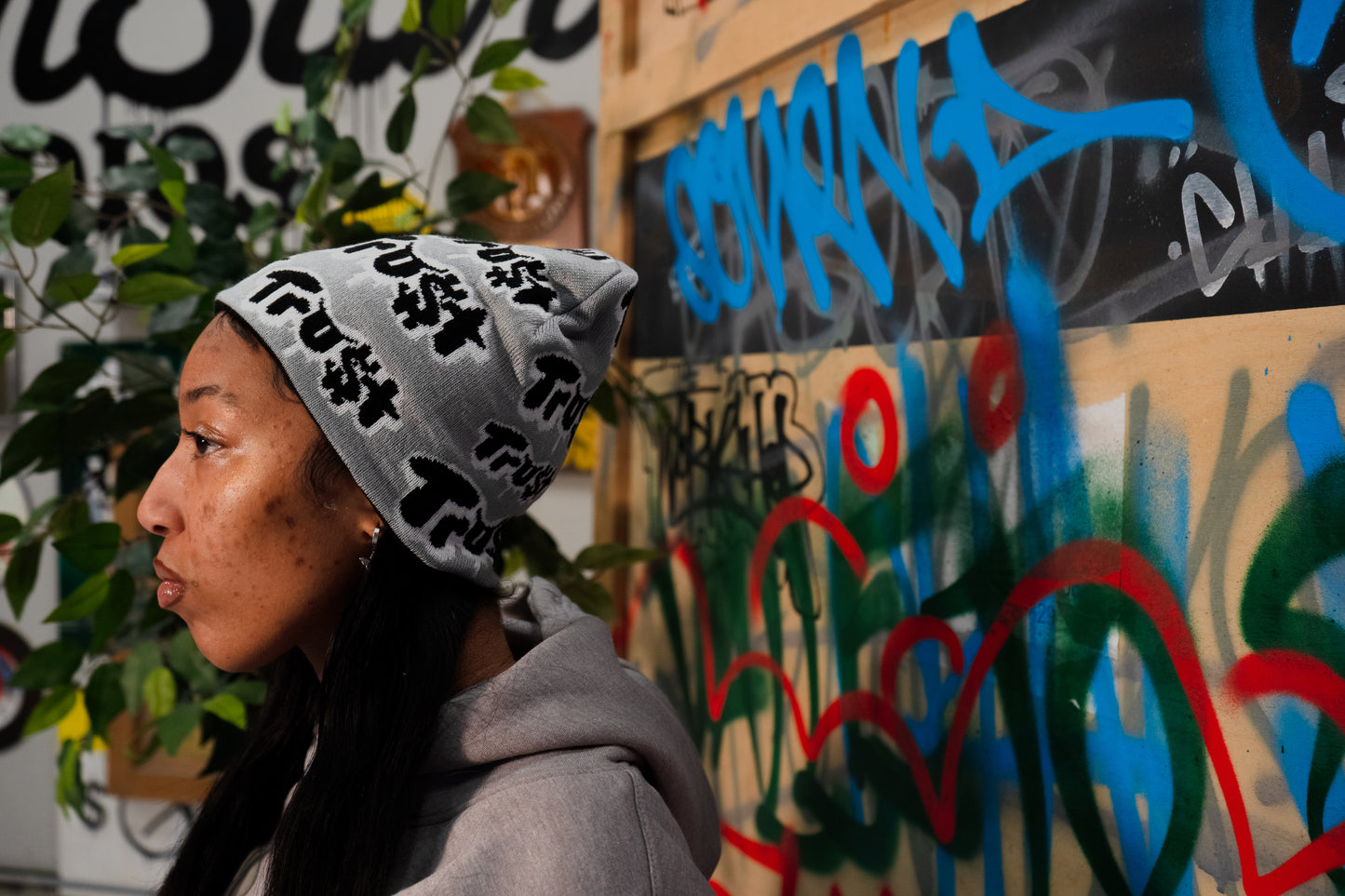 Reversible Scattered Beanie